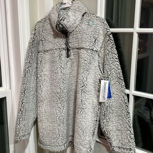 Unisex boxercraft sherpa 1/4 pullover. New